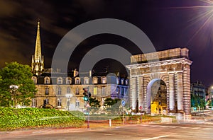 Porte de Bourgogne in Bordeaux