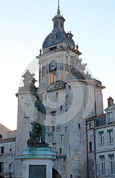 Porte de la Grosse-Horloge, La Rochelle ( France )