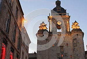 Porte de la Grosse Horloge, La Rochelle ( France ) photo