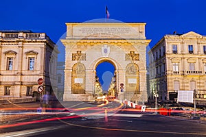 Porte du Peyrou in Montpellier