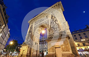 Porte Saint-Denis is a Parisian monument located in the 10th arrondissement of Paris, France