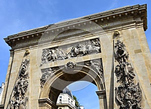Porte Saint-Denis. Paris, France. photo