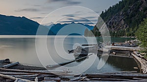 Porteau Cove, BC, at the end of a summer\'s day.