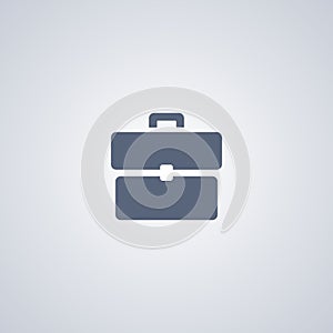 Portfolio, briefcase, vector best flat icon