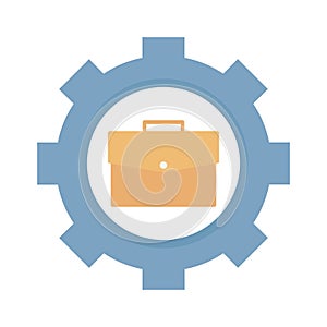 Portfolio flat vector icon which can easily modify or edit