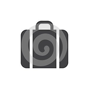 Portfolio simple icon vector