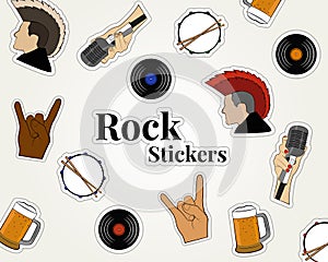 Rock Stickers