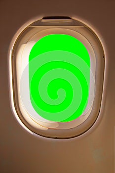 Porthole - airplane side window