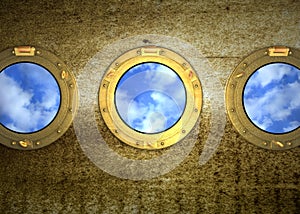 Porthole bullauge