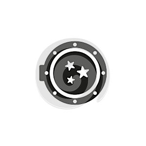 Porthole vector icon