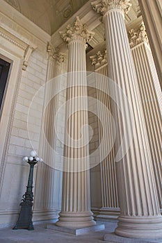 Portico Columns at National Archives