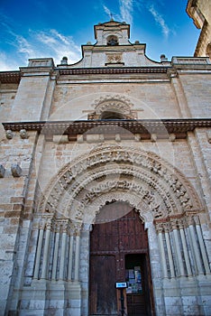 Portico de la Majestad in the Collegiate church of Santa MarÃ­a la Mayor, Toro, Zamora, Spain photo