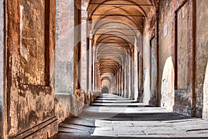 Portico di San Luca, Bologna, Italy photo