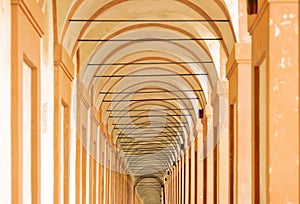 Portico di San Luca, the porch that connects the Sanctuary of the Madonna di San Luca to the city