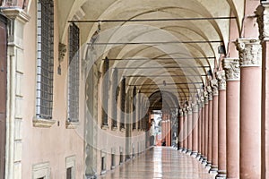 Portico in Santo Stefano Street; Bologna