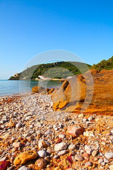 Portinho da Arrabida - beach in the Parque Natural da Arrabida,