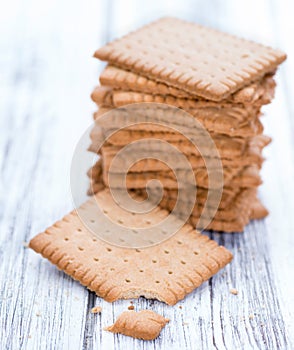 Portion of Butter Biscuits