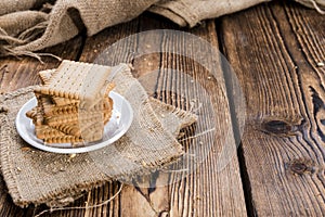 Portion of Butter Biscuits
