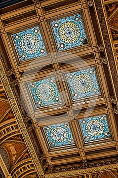 Portion of Ceiling in Library of Congress
