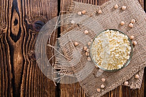 Portion of Chick Pea Flour