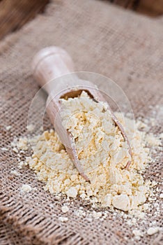 Portion of Chick Pea Flour