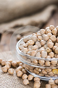 Portion of Chick Peas
