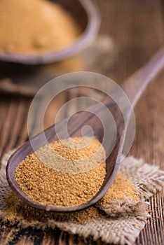 Portion of Coconut Sugar