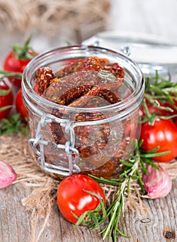 Portion of dried Tomatoes