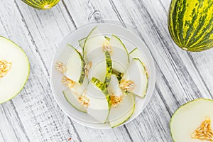 Portion of Futuro Melons