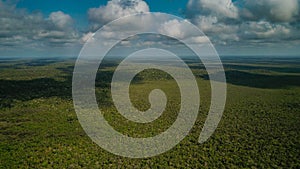 Aerial View: The Maya Biosphere Reserve photo
