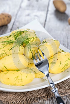 Portion of Potatoes