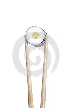 Portion sushi isolated