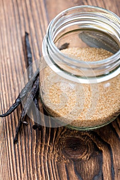 Portion of Vanilla Sugar (Brown)