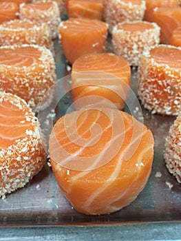 Portioned Salmon