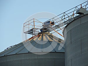 Portions of an Abandoned Grain Elevator