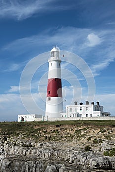 Portland Bill Lighthouse, Dorset, UK.