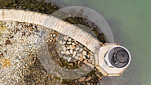 Portland Breakwater Lighthouse Bug Light Leads Mariners into the Harbor