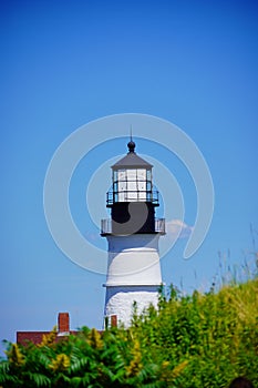 Portland Head Lighthouse in Cape Elizabeth, Maine, USA