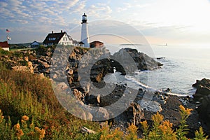 Portland Head Lighthouse Dawn 3