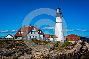 Portland Head Lighthouse at Fort Williams Park in Cape Elizabeth photo
