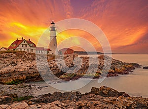 Portland Head Lighthouse, Maine, USA