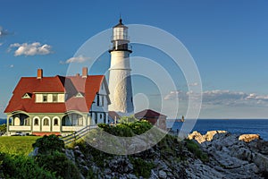 Portland Lighthouse in Cape Elizabeth