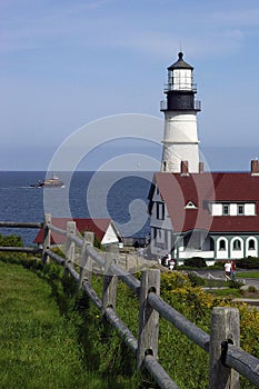 Portland Lighthouse in Maine