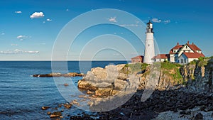 Portland Lighthouse panoramic view