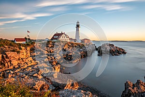 Portland, Maine, USA at Portland Head Light