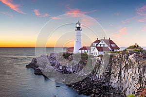 Portland, Maine, USA at Portland Head Light