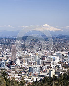 Portland, Oregon Cityscape