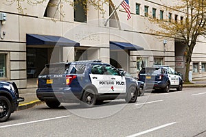 Portland Police Bureau SUVs