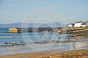 Portmahomack and harbor.