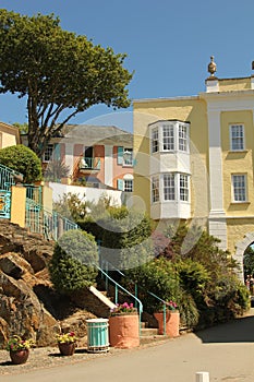 Portmeirion in Gwynedd, North Wales